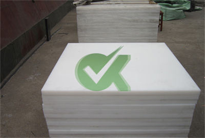 25mm  resist corrosion HDPE sheets for Marine land reclamation